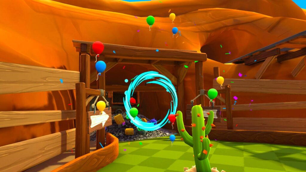 Fruit Golf screenshot, Meta Quest, VR, Virtual Reality