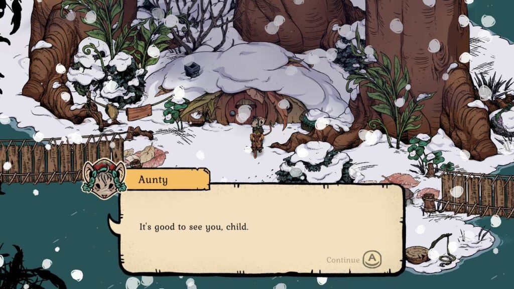 Winter Burrow Screenshot, Nintendo Switch