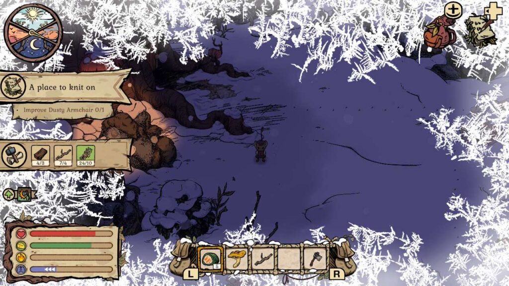 Winter Burrow Screenshot, Nintendo Switch