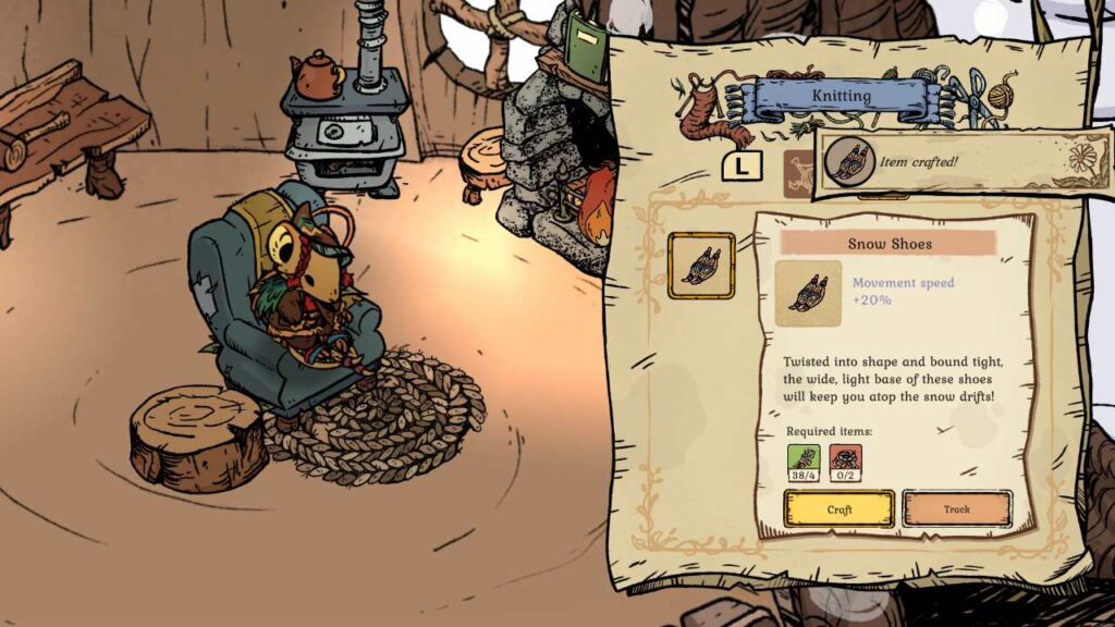 Winter Burrow Screenshot, Nintendo Switch