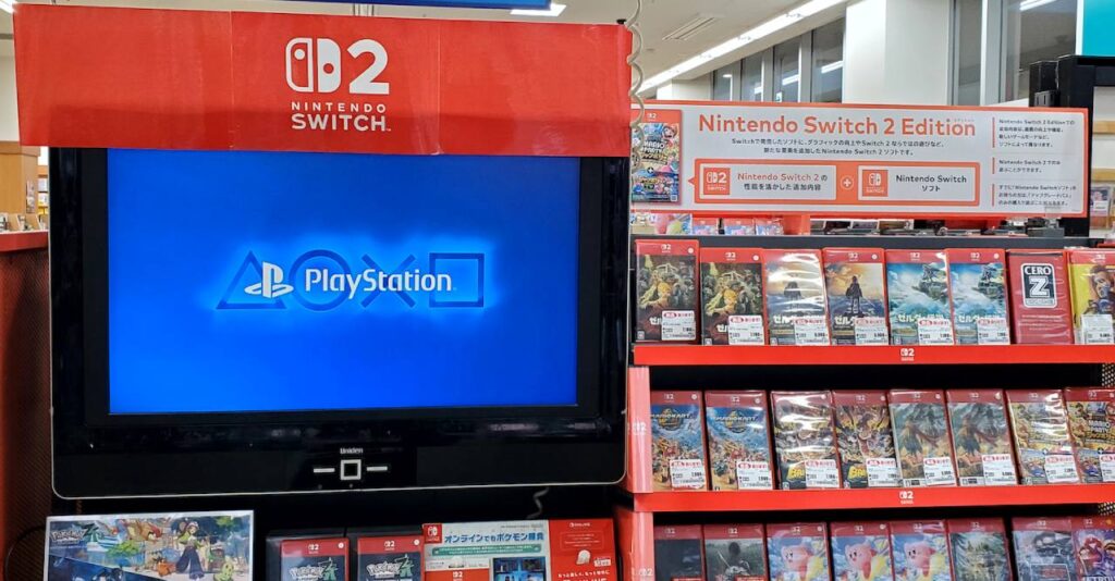 Nintendo stand in Japan