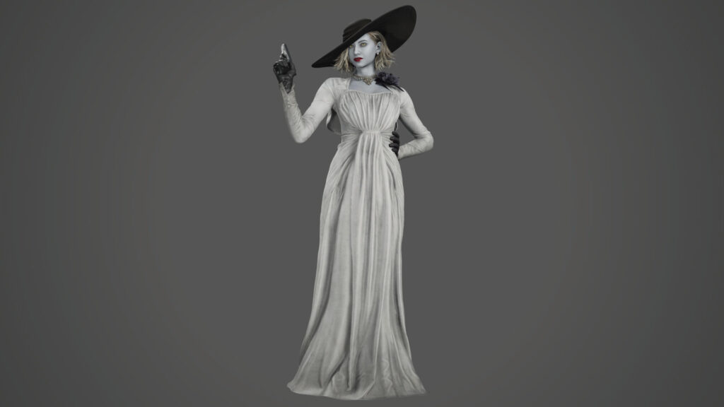Resident Evil Requiem Grace Ashcroft as Lady Dimistrescu