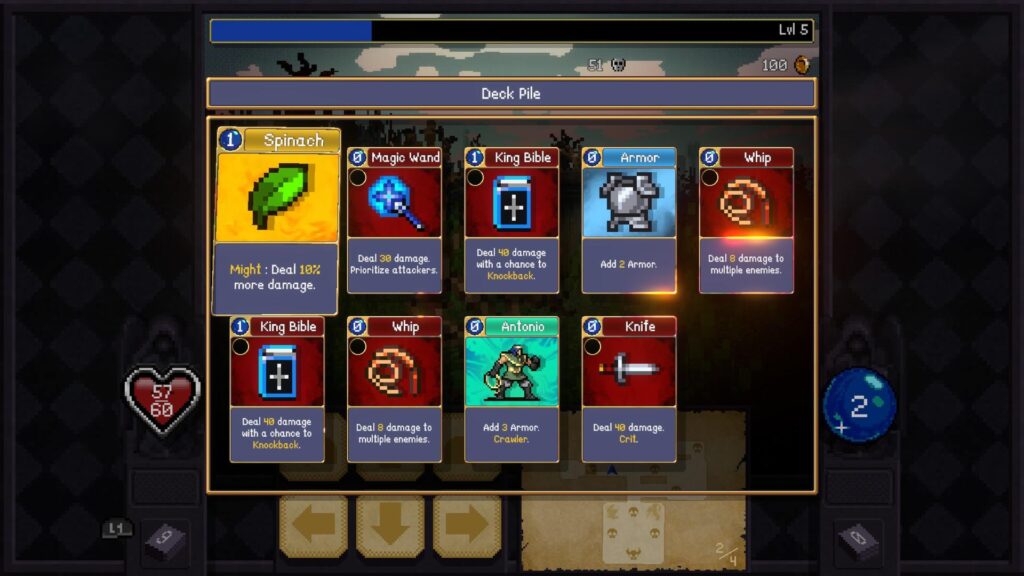 Vampire Crawlers screenshot, Steam