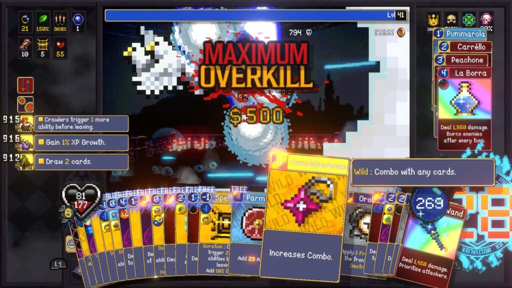 Vampire Crawlers screenshot, Steam