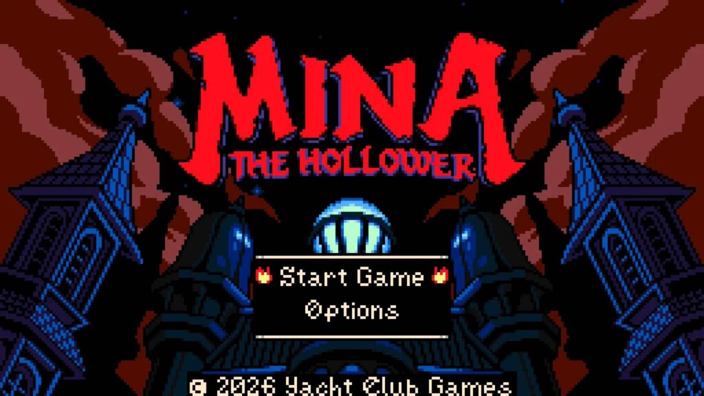 Mina the Hollower Main Menu