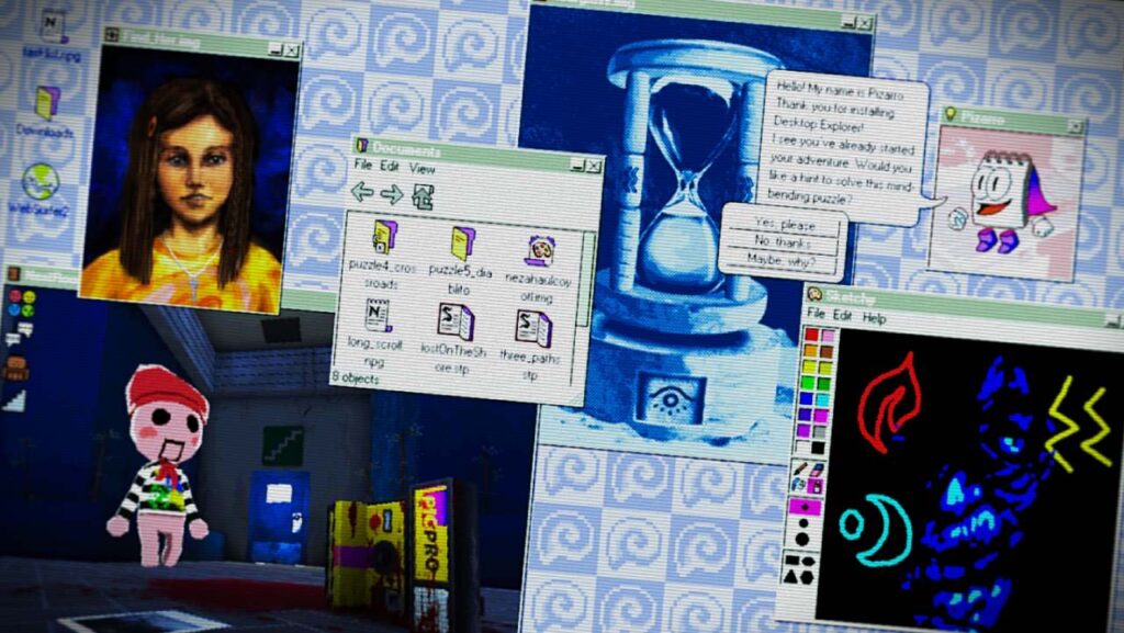 Desktop Explorer, Screenshot, Steam Next Fest