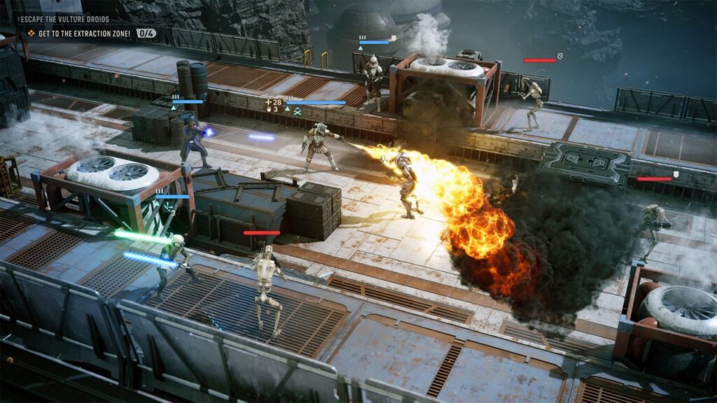 Star Wars Zero Company, Screenshot