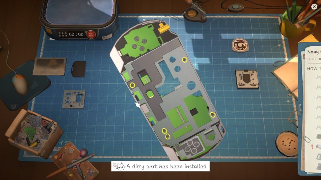 A screenshot from a Sony PSP lookalike.