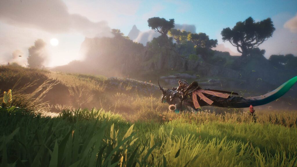 A screenshot from the Guild Wars 3 trailer