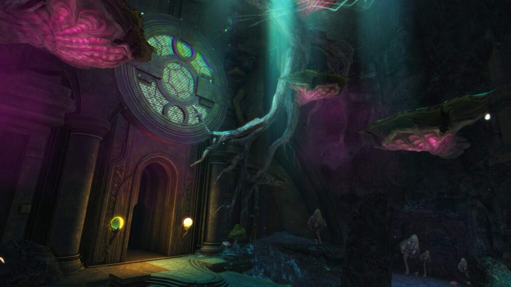 A picture of the new area in Guild Wars 2.