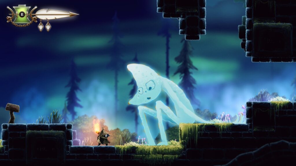 A screenshot from the game