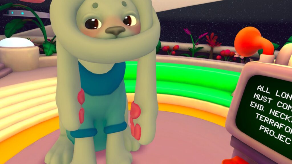 A screenshot from Terry's Terraforming