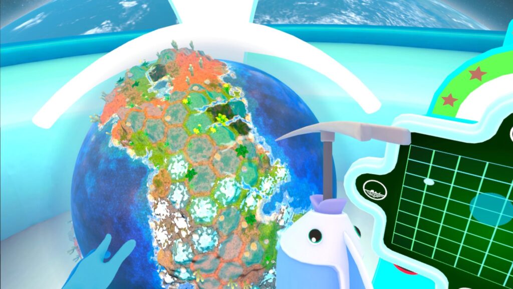 A screenshot from Terry's Terraforming