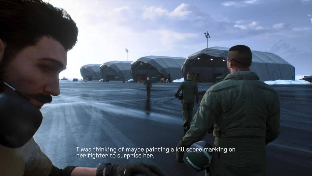 A screenshot from the game