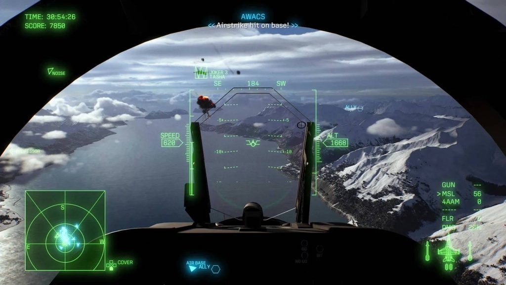 Screenshot, Ace Combat 8