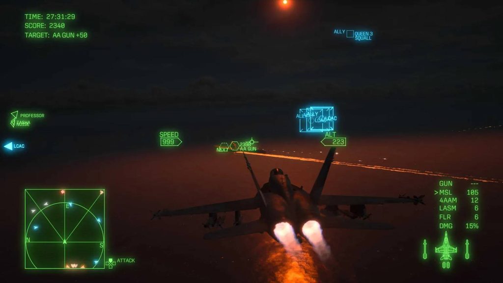 Screenshot, Ace Combat 8