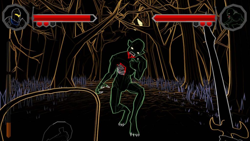 Screenshot, Slash Out: Fantasy Dueling, Steam